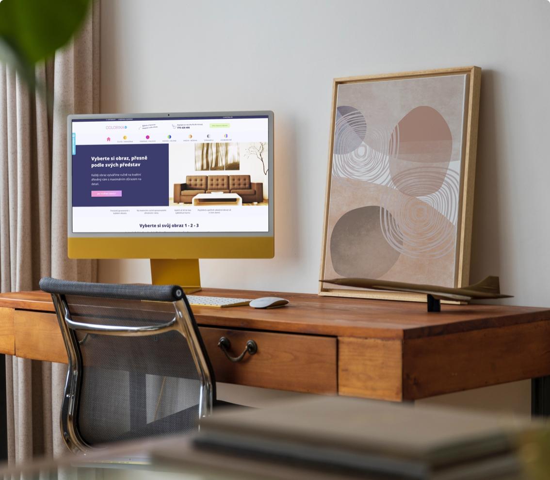 Colorika – e-shop na míru s variantami produktů a dvojjazyčným provozem