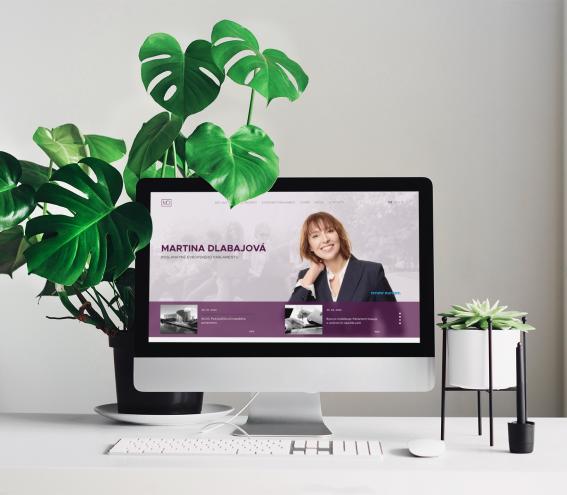 Oficiální web pro evropskou poslankyni Martinu Dlabajovou