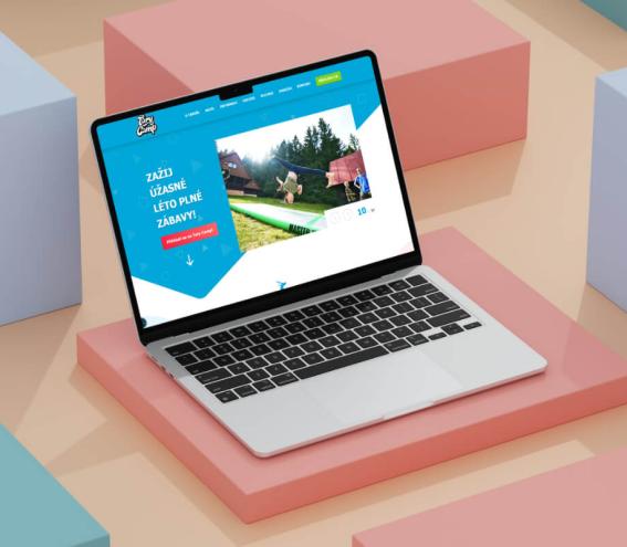 Web a registrační systém pro dětské tábory Tary Camp